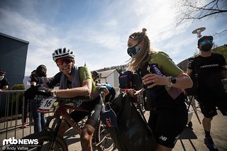 Christopher Blevins zeigte ein starkes Rennen