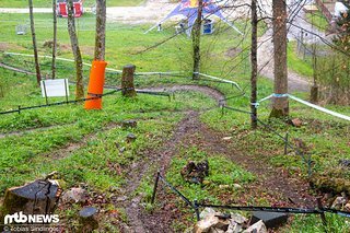 Die letzten Meter der Abfahrt aus dem Bullentäle