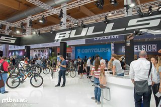 Der Stand von Bulls auf der Eurobike.