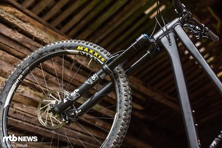 Fette 31 mm Maulweite bietet der Düroc 35 Laufradsatz von SunRinglé Fette 31 mm Maulweite bietet der Düroc 35 Laufradsatz von SunRinglé