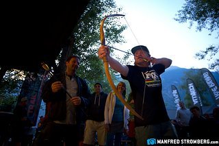 Abendprogramm nach einem harten Allmountaintag mit vielen Tiefenmetern