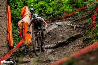 Luca Schwarzbauer war in Leogang gut unterwegs