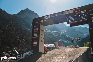 Man kann keine Champéry-Fotostory schreiben ohne Danny Hart zu erwähnen