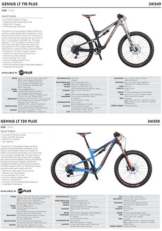 Komplettbikes: Scott Genius LT 710 Plus / 720 Plus