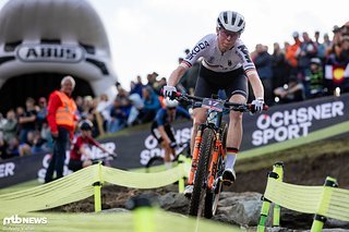 Überzeugender Auftritt auch von Kira Böhm bei ihrer WM-Premiere in der Eliteklasse.