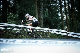 Ronja Eibl in Lauerstellung Ronja Eibl in Lauerstellung