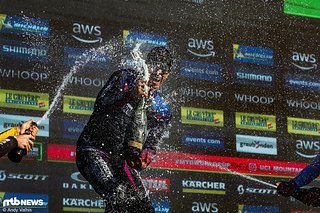 Mit 13 World Cup-Siegen ist Amaury Pierron mit der Downhill-Legende Sam Hill gleichgezogen