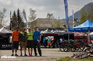 Die Veranstalter scheinen glücklich über das gelungene Event