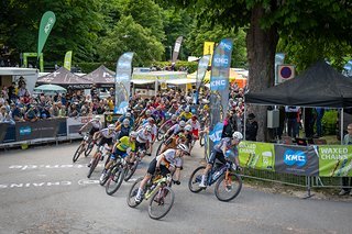 Der Start der Herren beim BikeTheRock 2025 Der Start der Herren beim BikeTheRock 2025