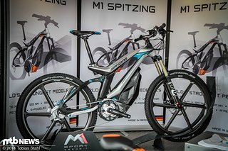 120 Nm Drehmoment und über 800 Watt Leistung soll das M1 Spitzing auf die Kette bringen, um so über 75 km/h zu erreichen