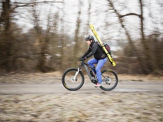 Mit dem E-Bike zu Ski-Tour?