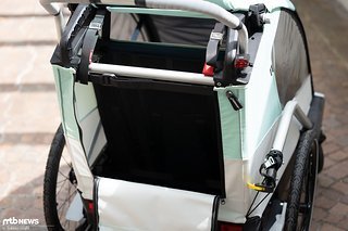 Die Kofferraumöffnung ist ebenso groß wie der Kofferraum selbst
