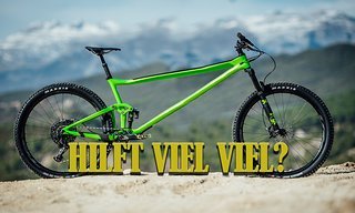 Mountainbikes sind in den vergangenen Jahren deutlich größer geworden
