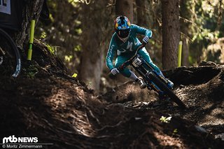 Loïc Bruni hat nicht sehr viele Runs gemacht, war aber trotzdem schnell.