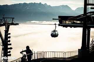 Erfreuliche Begrüßung für die Fahrer am Morgen