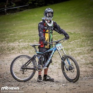 Robin Kürbis von den Bad Bikers