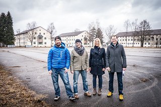 Das Gelände vor Ort zum aktuellen Zeitpunkt