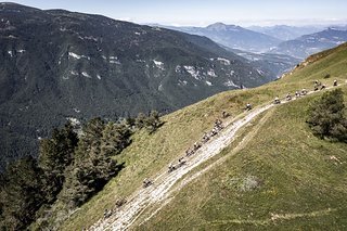 Auch dieser Jahr warten wieder epische Landschaften auf die Teilnehmer der Maxxis Bike Transalp Auch dieser Jahr warten wieder epische Landschaften auf die Teilnehmer der Maxxis Bike Transalp