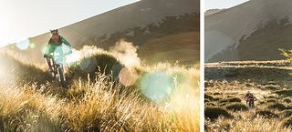 Bevor es dann mit Vollgas auf den spaßigen Trails ...
