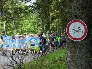 ... sind bereit sich bei den Demos zu engagieren