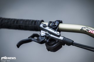 Am Bike von Tahnée ist noch die „alte“ Shimano XTR montiert …
