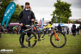Florian Nicolai und sein Rocky Mountain Slayer
