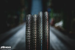 Statt PaceStar, TrailStar und VertStar bietet Schwalbe zukünftig vier verschiedene Gummimischungen, die sich in ihren Eigenschaften voneinander unterscheiden und den Vorgängern deutlich überlegen sind Statt PaceStar, TrailStar und VertStar bietet Schwalbe zukünftig vier verschiedene Gummimischungen, die sich in ihren Eigenschaften voneinander unterscheiden und den Vorgängern deutlich überlegen sind