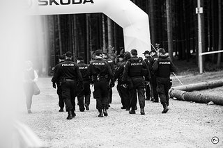 Bald geht's los! Alle Mann auf Position.