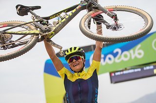 Der größte Triumpf in Jenny Rissveds junger Karriere - der Olympiasieg in Rio!
