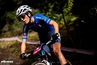 Valentina Corvi kämpft um den Podiumsanschluss