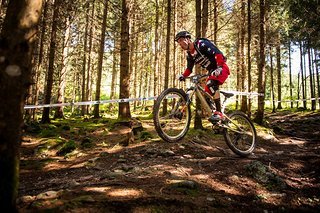 Sieger Jasper Jauch in Stage 2 am Kronplatz