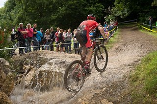 Florian Vogel im Downhill