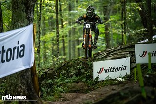 Die Strecke in Snowshoe ist ziemlich flach