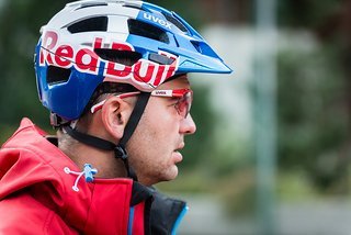 Michal vor dem Start Michal vor dem Start