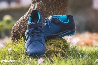 Die Endura MT500 Burner Flat-Schuhe gibt es neben dem kräftigen Blau auch noch in weiteren Farben.