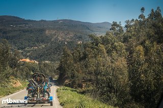 Mit Ride-Portugal gings ab in die Berge Mit Ride-Portugal gings ab in die Berge