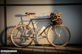 Kein Ausstellungsstück, sondern ein Besucherbike