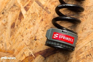 Das Herzstück der Sprindex-Federn ist der glasfaserverstärkte Spacer