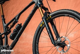 130 mm Federweg stellt die Fox 34 an der Front zur Verfügung