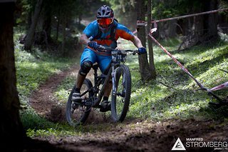 Christian Schleker war heute der schnellste Mann bei den Masters 40+.