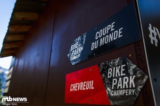Coupe du monde heißt die Strecke in Champéry, auf der die WM ausgetragen wird