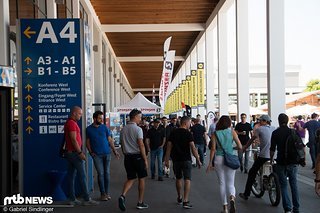 Mehr Besucher als am gestrigen Sonntag, dennoch bei weitem nicht so viele wie in den Jahren zuvor