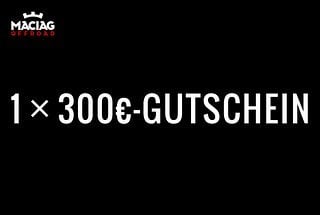 Neben dem 300 €-Gutschein, mit dem ihr nach Lust und Laune bei Maciag Offroad shoppen könnt …