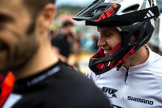 Justin Leov freut sich über Platz zwei
