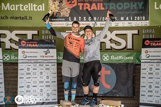 Gesamtsieger Ines Thoma und Gusti Wildhaber