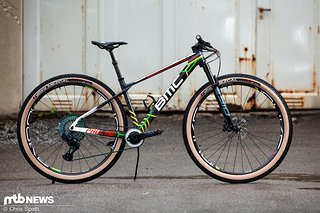 Das Racebike für Albstadt der Weltmeisterin Pauline Ferrand-Prevot