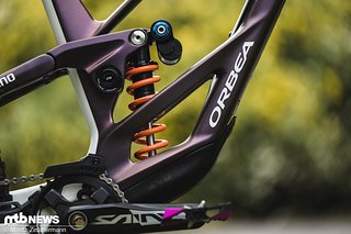 2 in 1: Das Orbea Rallon lässt sich wahlweise als Enduro oder auch als Vollgas-Downhiller aufbauen