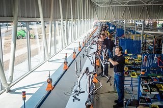 Das Gazelle-Montagewerk im niederländischen Dieren ist aktuell die modernste Fabrik von PON.Bike