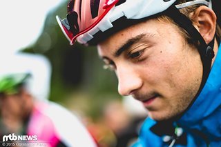 Der neue deutsche Meister im Sprint, David Horvath, vor dem Start zu seinem ersten XCE-WM-Rennen.
