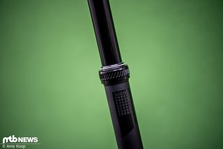 Der Hub lässt sich bei Bedarf mittels Spacern reduzieren.